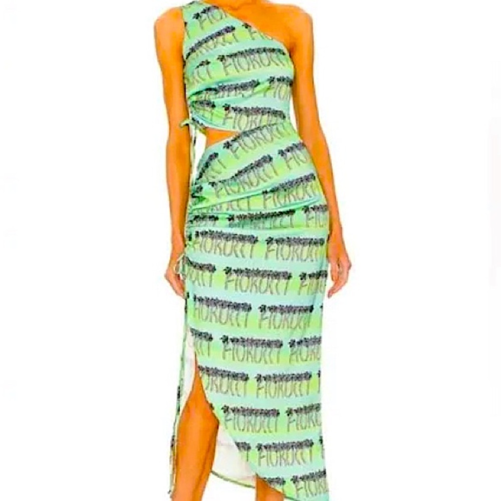 Fiorucci Drawstring Midi Dress